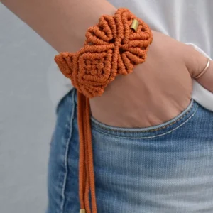 Statement boho μακραμέ πολυμορφικό κόσμημα
