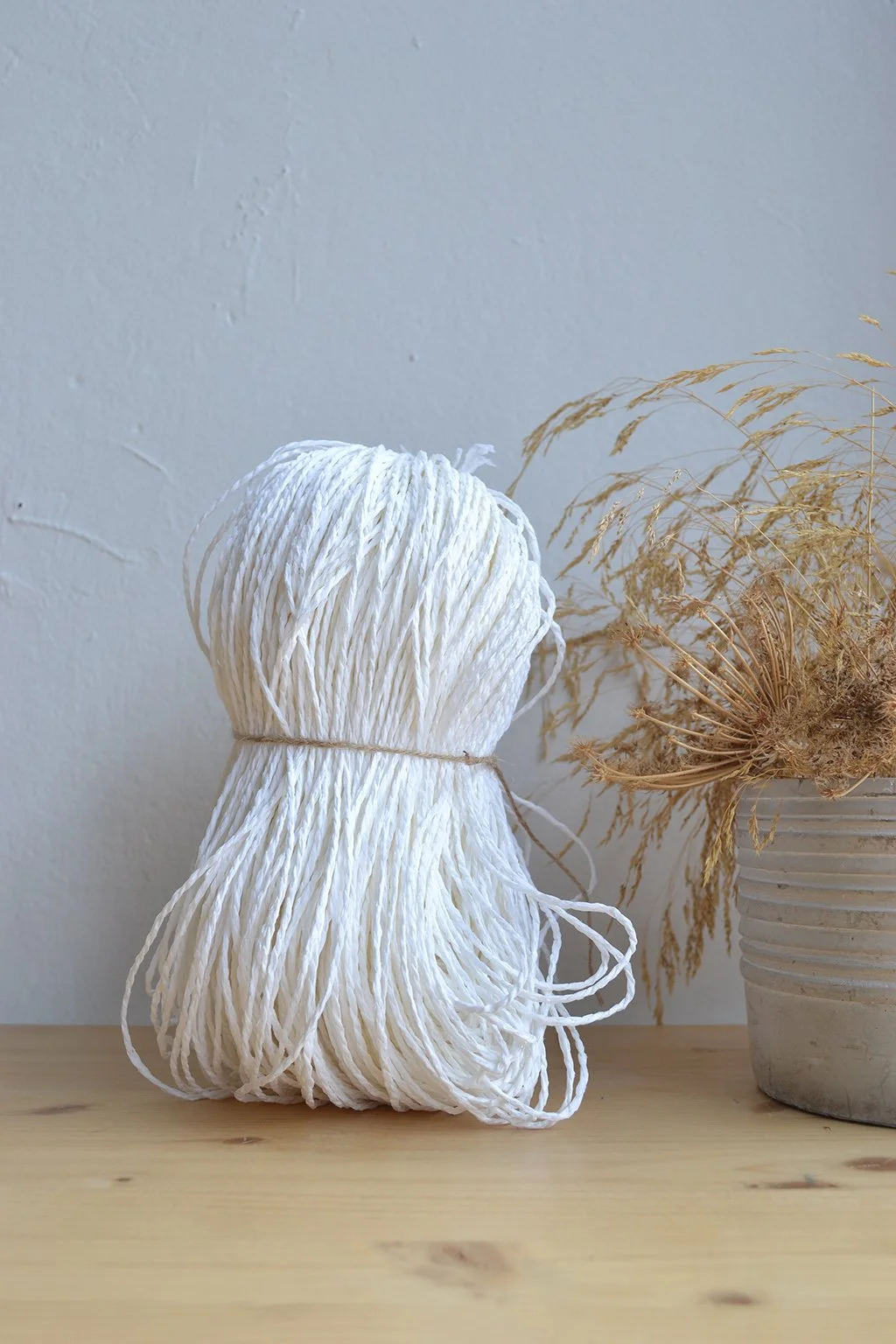 2mm στριφτό paper yarn / raffia – 30 χρώματα
